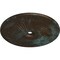 Ekena Millwork Galveston Ceiling Medallion (Canopies up to 5 7/8"), 51"OD x 3 5/8"ID x 3 3/8"P, Bronze Blue Patina CM51GLBBS - alternate 3